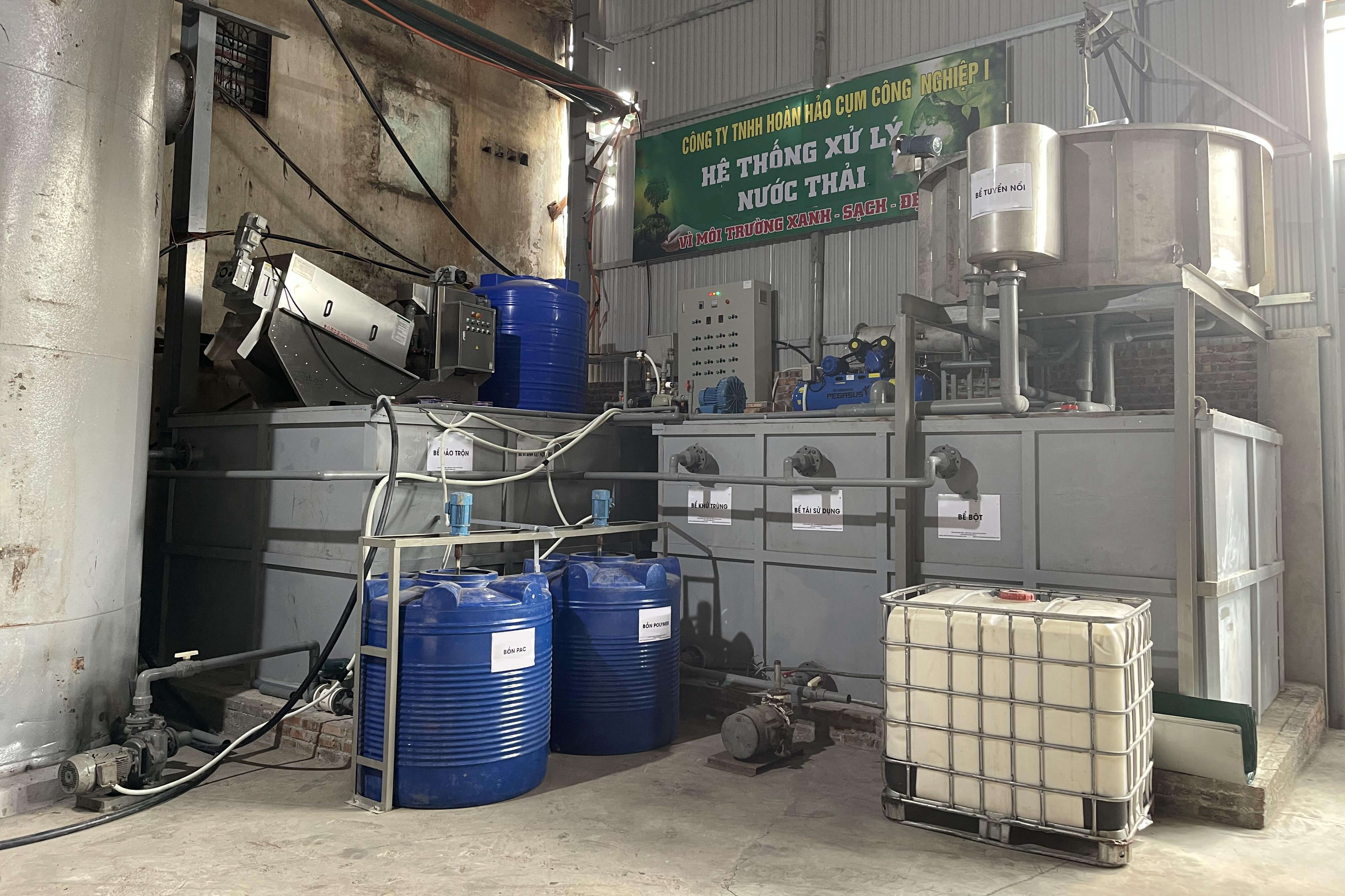  Bể tuyển nổi công suất 10m3/h